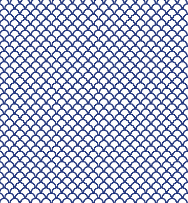 Store enrouleur Écailles bleues