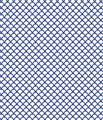 Store enrouleur Écailles bleues