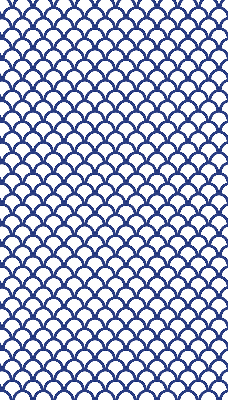 Store enrouleur Écailles bleues