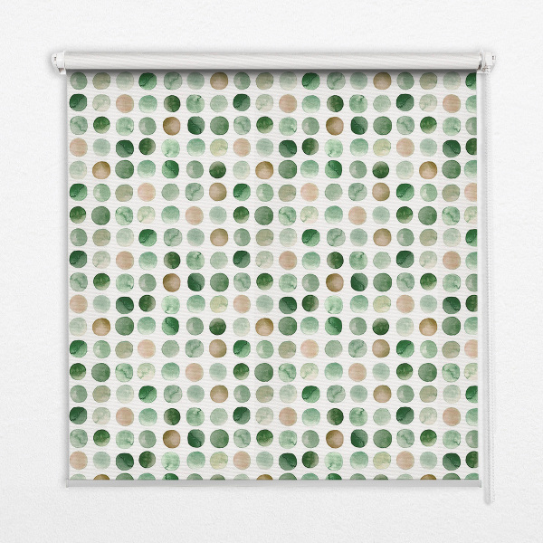 Store intérieur Cercles verts