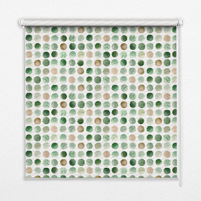 Store intérieur Cercles verts