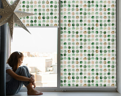 Store intérieur Cercles verts