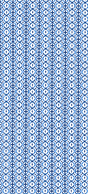Store enrouleur Formes bleues