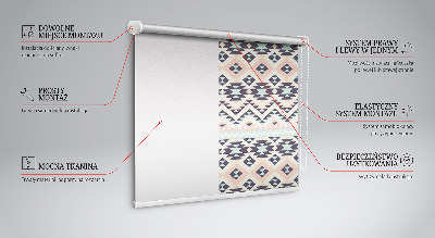 Store intérieur Motif triangulaire
