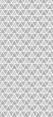 Store intérieur Triangles rayés