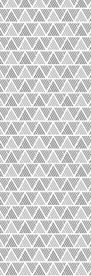 Store intérieur Triangles rayés