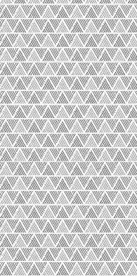 Store intérieur Triangles rayés