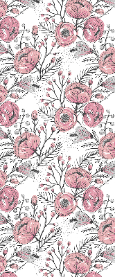 Store enrouleur Boutons de fleurs de l'arbre