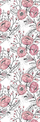 Store enrouleur Boutons de fleurs de l'arbre
