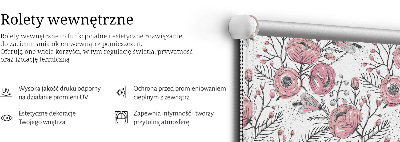 Store enrouleur Boutons de fleurs de l'arbre