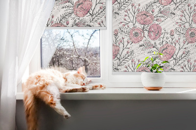 Store enrouleur Boutons de fleurs de l'arbre