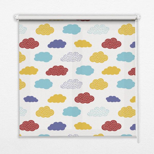 Store enrouleur Nuages colorés