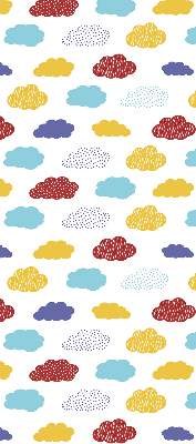 Store enrouleur Nuages colorés