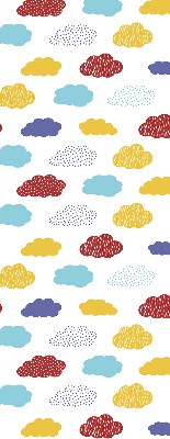 Store enrouleur Nuages colorés