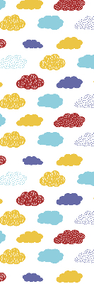 Store enrouleur Nuages colorés