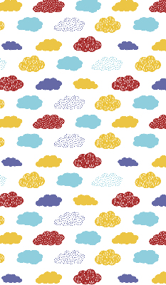 Store enrouleur Nuages colorés
