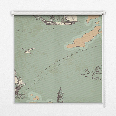 Store intérieur Carte des océans