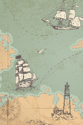 Store intérieur Carte des océans