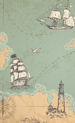 Store intérieur Carte des océans