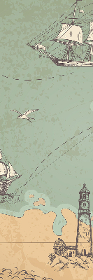 Store intérieur Carte des océans