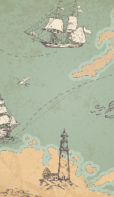Store intérieur Carte des océans