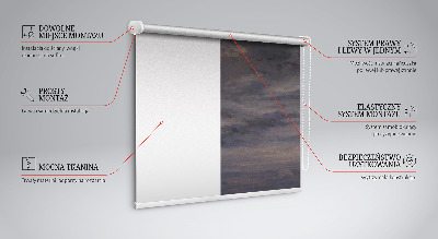 Store enrouleur Ciel peint