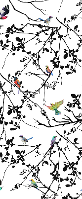 Store intérieur Oiseaux sur les branches