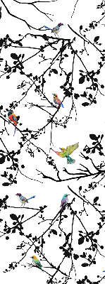 Store intérieur Oiseaux sur les branches