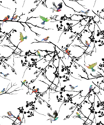 Store intérieur Oiseaux sur les branches