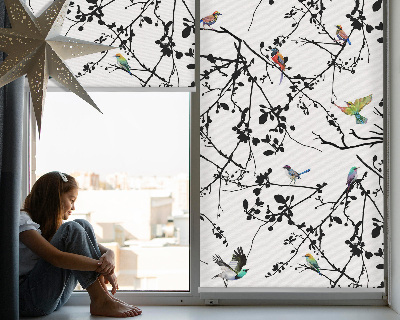 Store intérieur Oiseaux sur les branches
