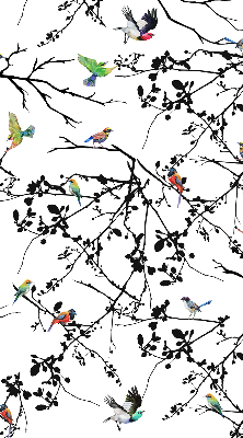 Store intérieur Oiseaux sur les branches