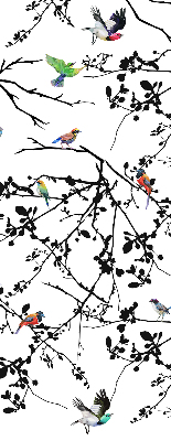 Store intérieur Oiseaux sur les branches