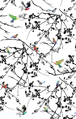 Store intérieur Oiseaux sur les branches