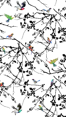 Store intérieur Oiseaux sur les branches