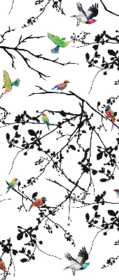 Store intérieur Oiseaux sur les branches