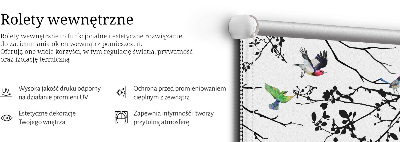 Store intérieur Oiseaux sur les branches