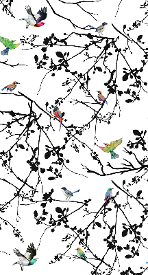 Store intérieur Oiseaux sur les branches
