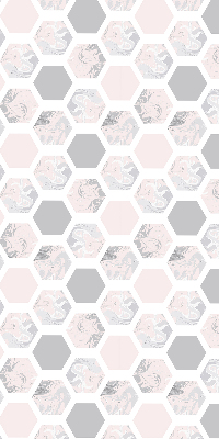 Store enrouleur Hexagones