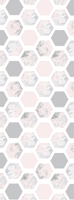 Store enrouleur Hexagones