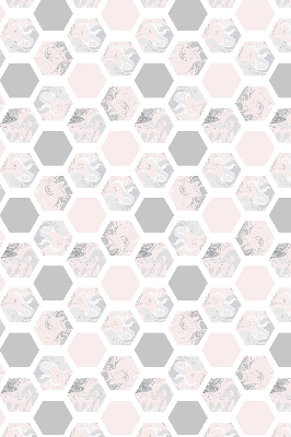 Store enrouleur Hexagones