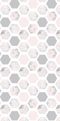 Store enrouleur Hexagones