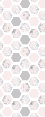 Store enrouleur Hexagones