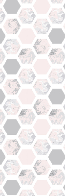Store enrouleur Hexagones