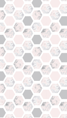 Store enrouleur Hexagones