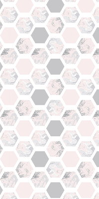 Store enrouleur Hexagones