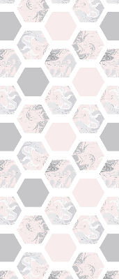 Store enrouleur Hexagones