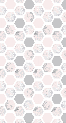 Store enrouleur Hexagones