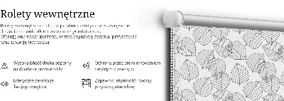 Store intérieur Feuilles dessinées