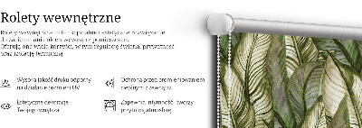 Store intérieur Feuilles