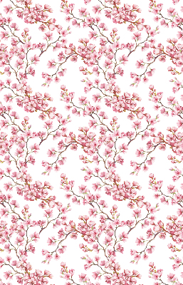 Store enrouleur Pétales roses de bourgeons sur l'arbre